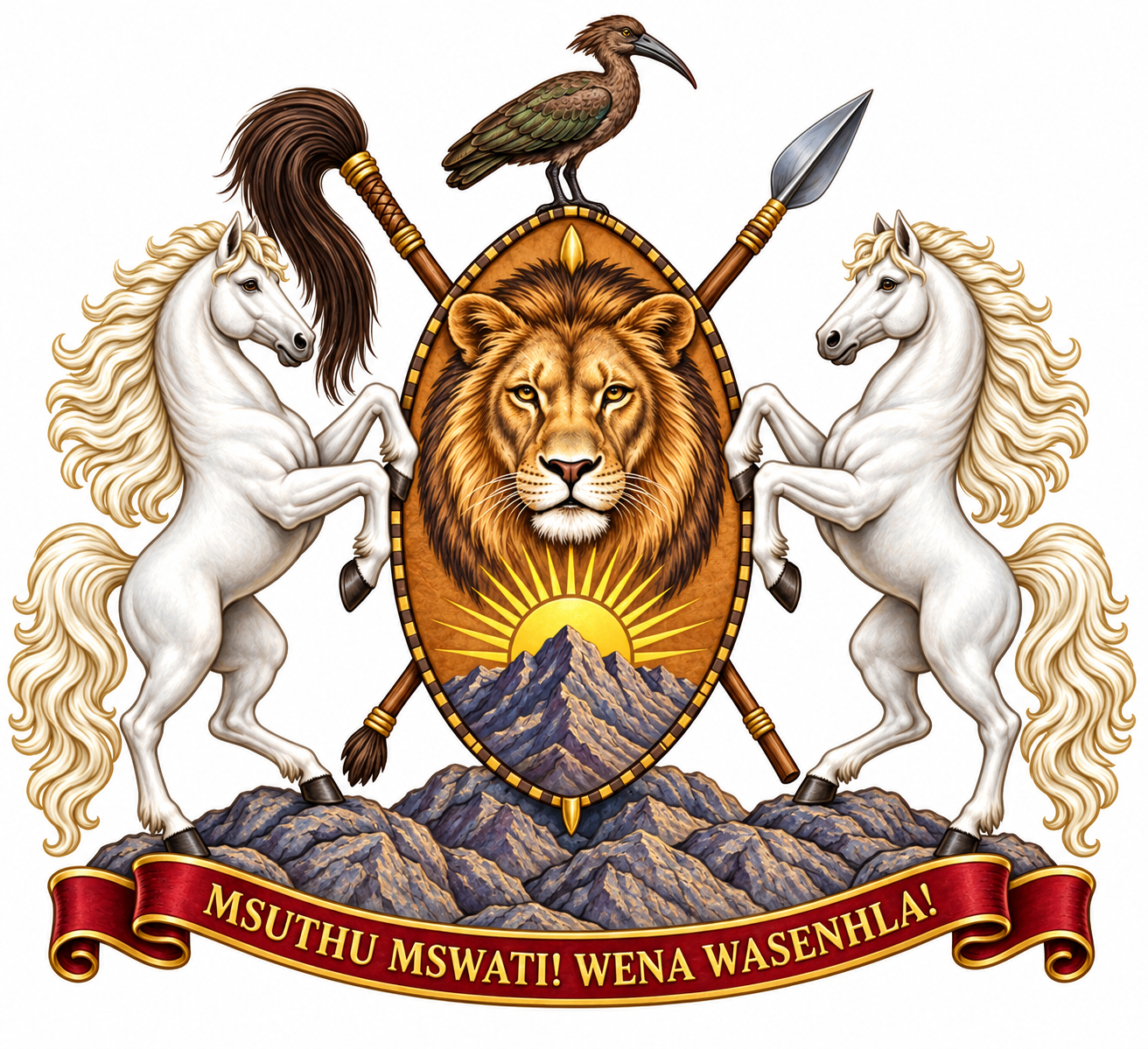 The full-colour Abosuthu Basembo coat of arms